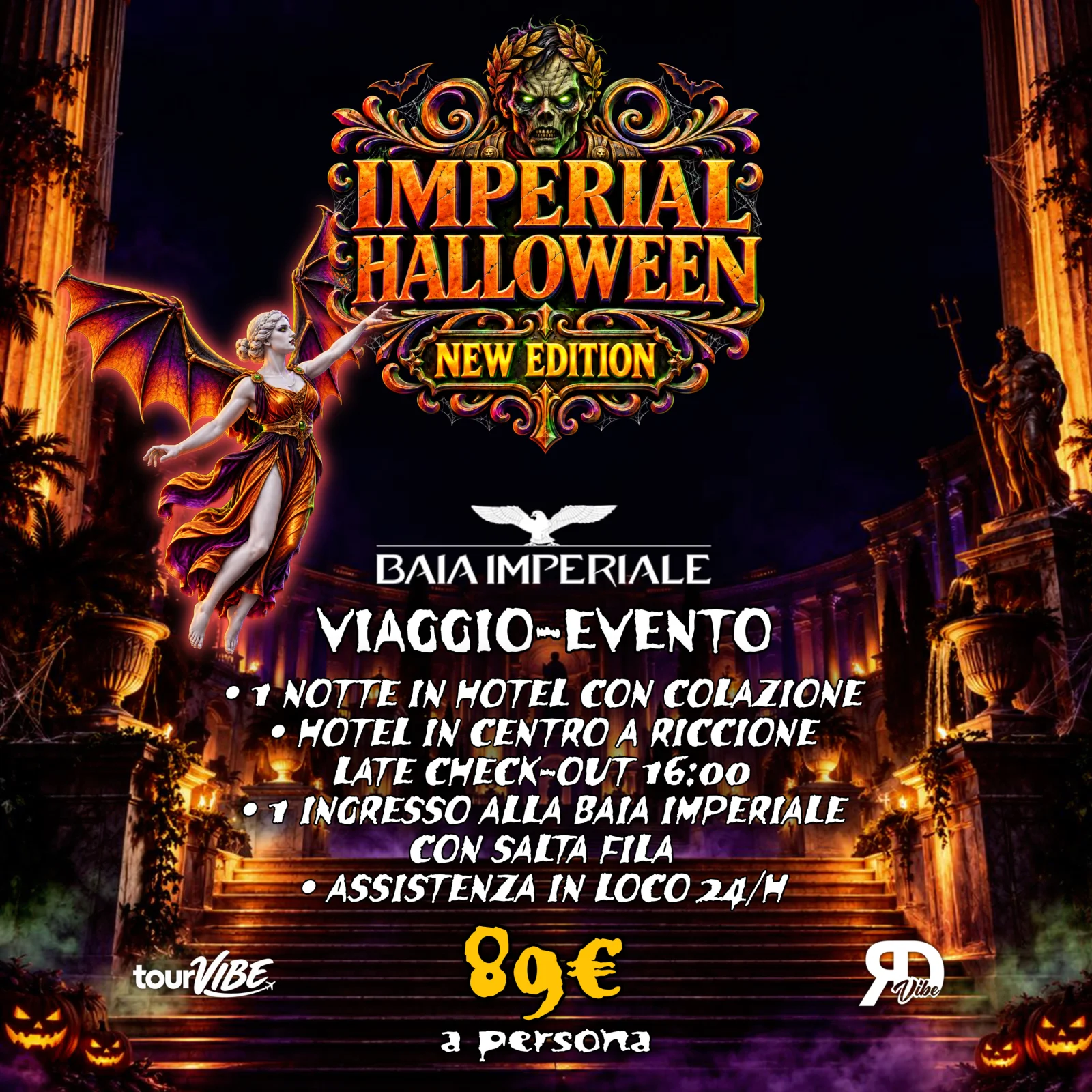 IMPERIAL HALLOWEEN 1 NOTTE RICCIONE